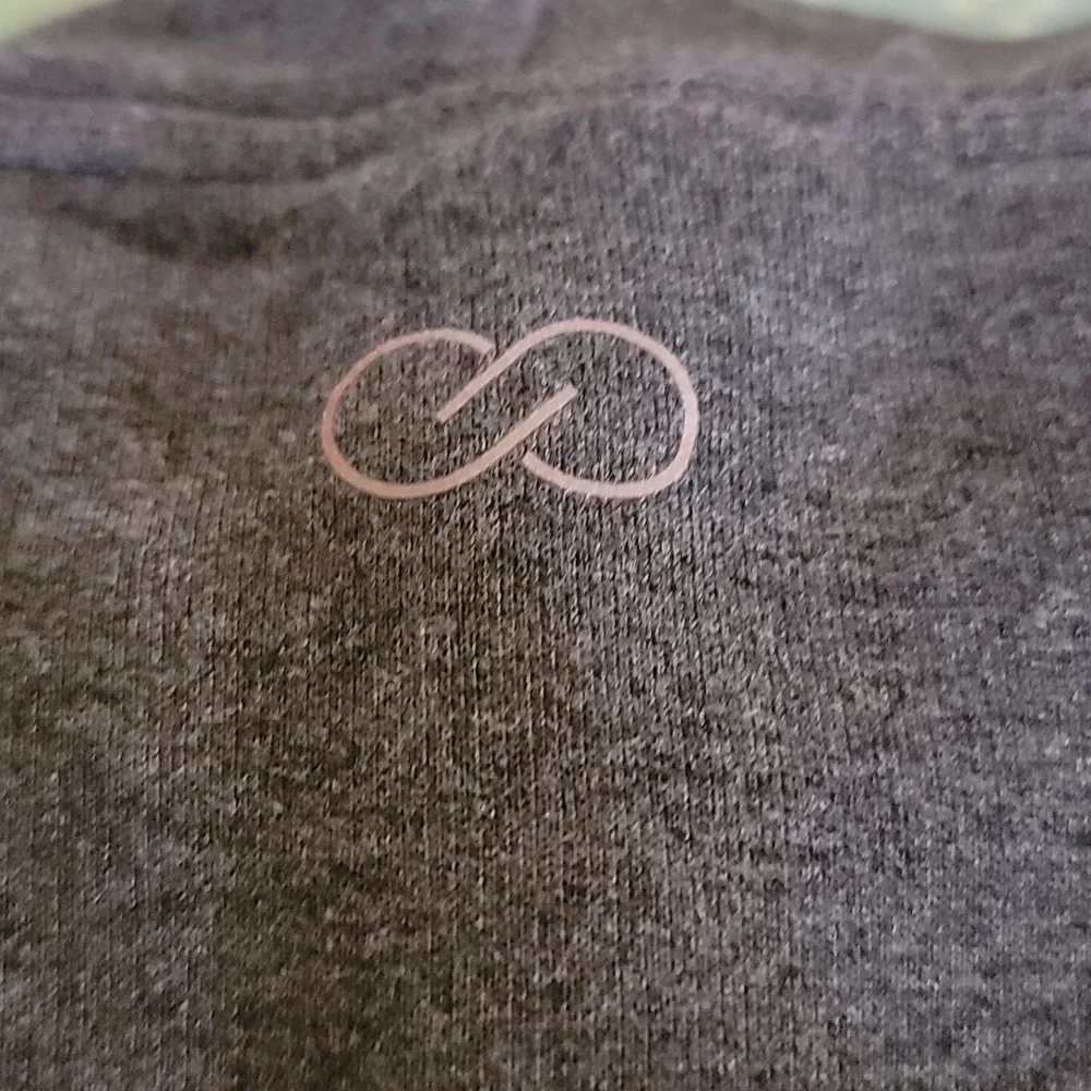 CALIA by Carrie Underwood women's size L long sleeve gray cowlneck  top - Picture 10 of 12